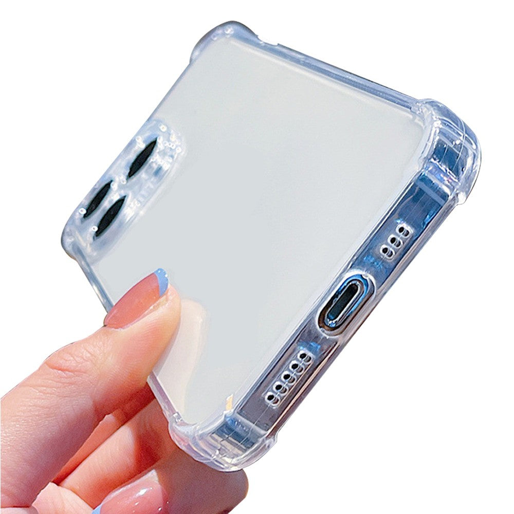 Clear Shockproof Phone Case with 2 Screen Protector Film for iPhone 14 Pro Max