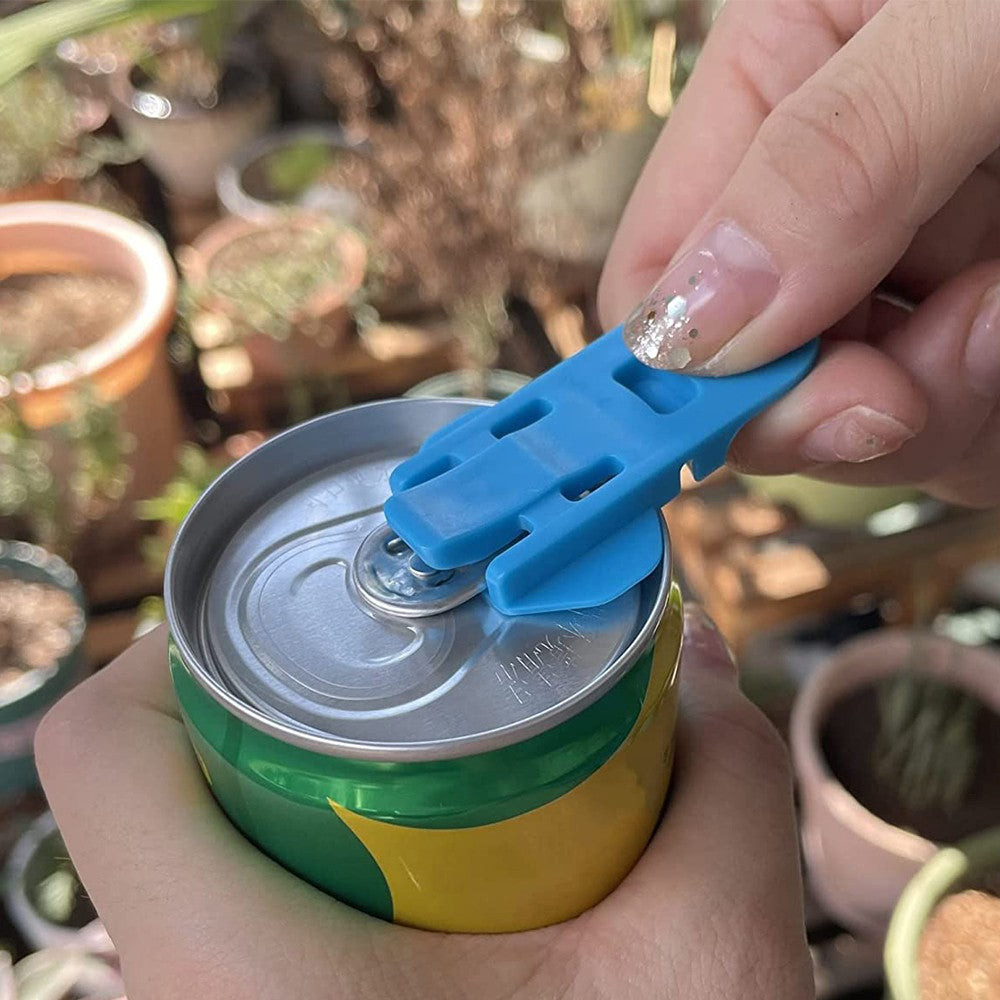 6Pcs Manual Easy Can Openers Soda Beer Beverage Cans Protector Party Tools