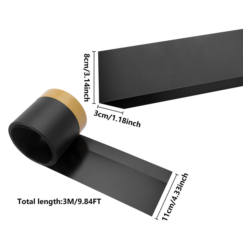 3M Under Sofa Toy Blocker Adjustable Bed Blocker for Kids Room Couch Black