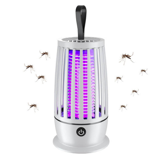 Electric Mosquito Killer Lamp Night Light USB Mosquito Trap Zapper Catcher White