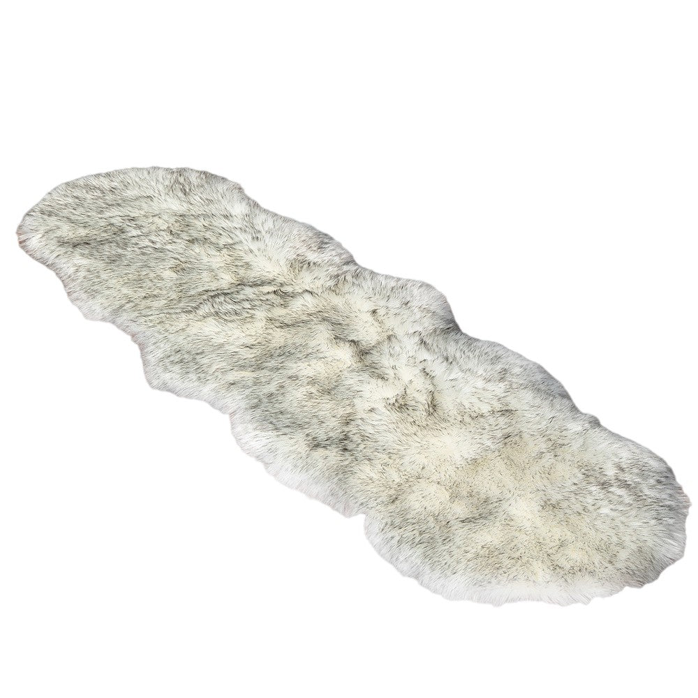 120x60cm Faux Fur Shaggy Area Rug Floor Mat Living Room Mat Bedroom Decor