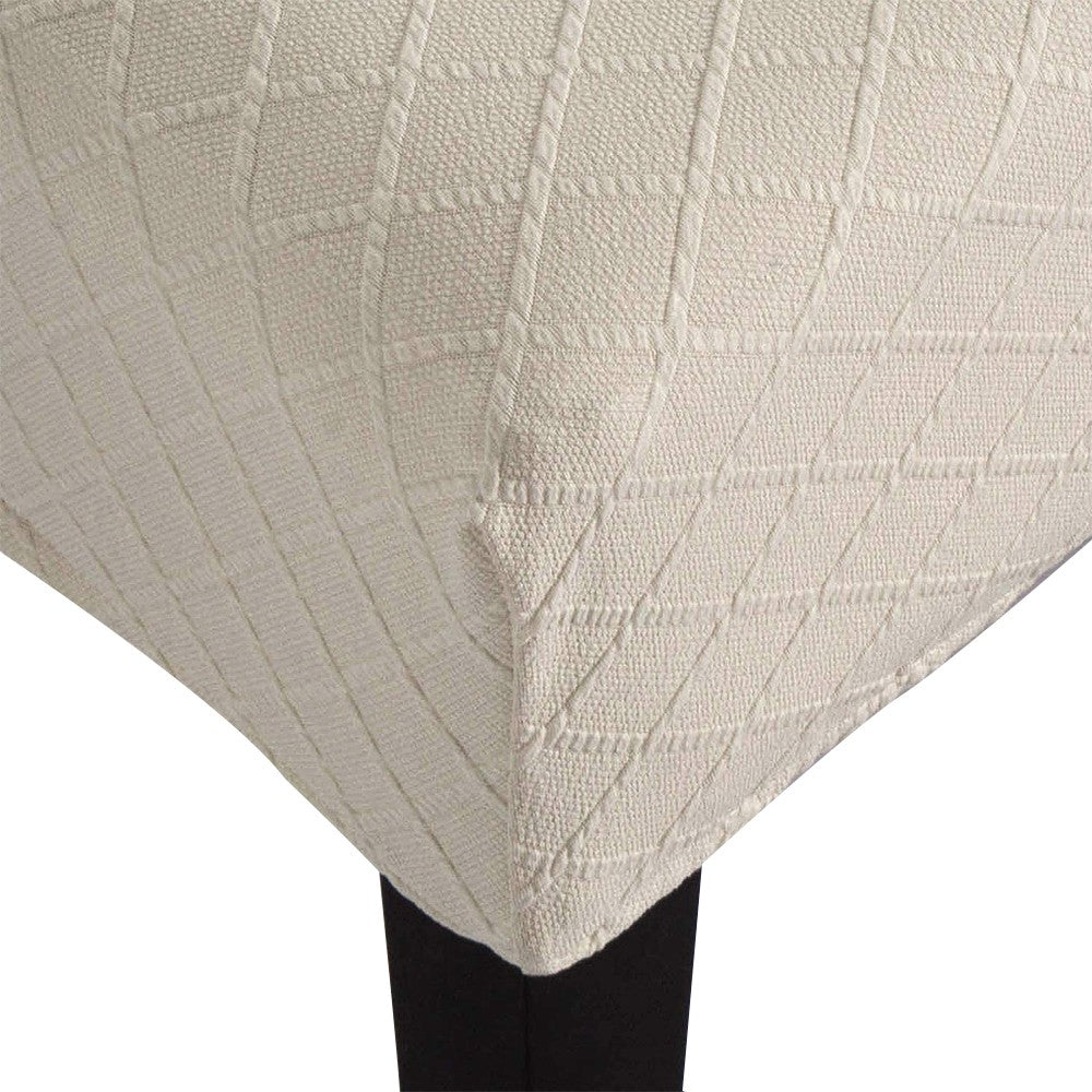 Stretch Bench Cover Bench Seat Protector Cover for Living Room Bedroom Beige