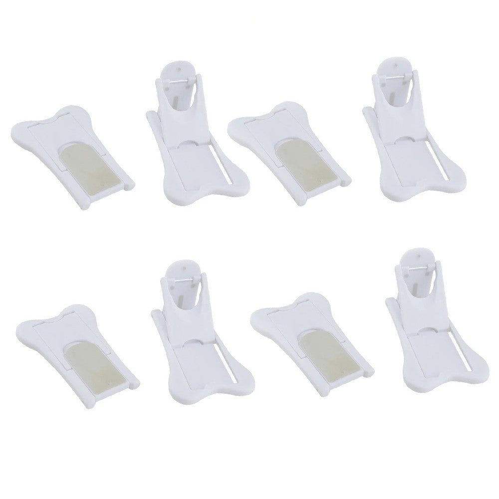 4 Pairs of Sliding Door Lock Child Safety Sliding Window Lock Easy to Install