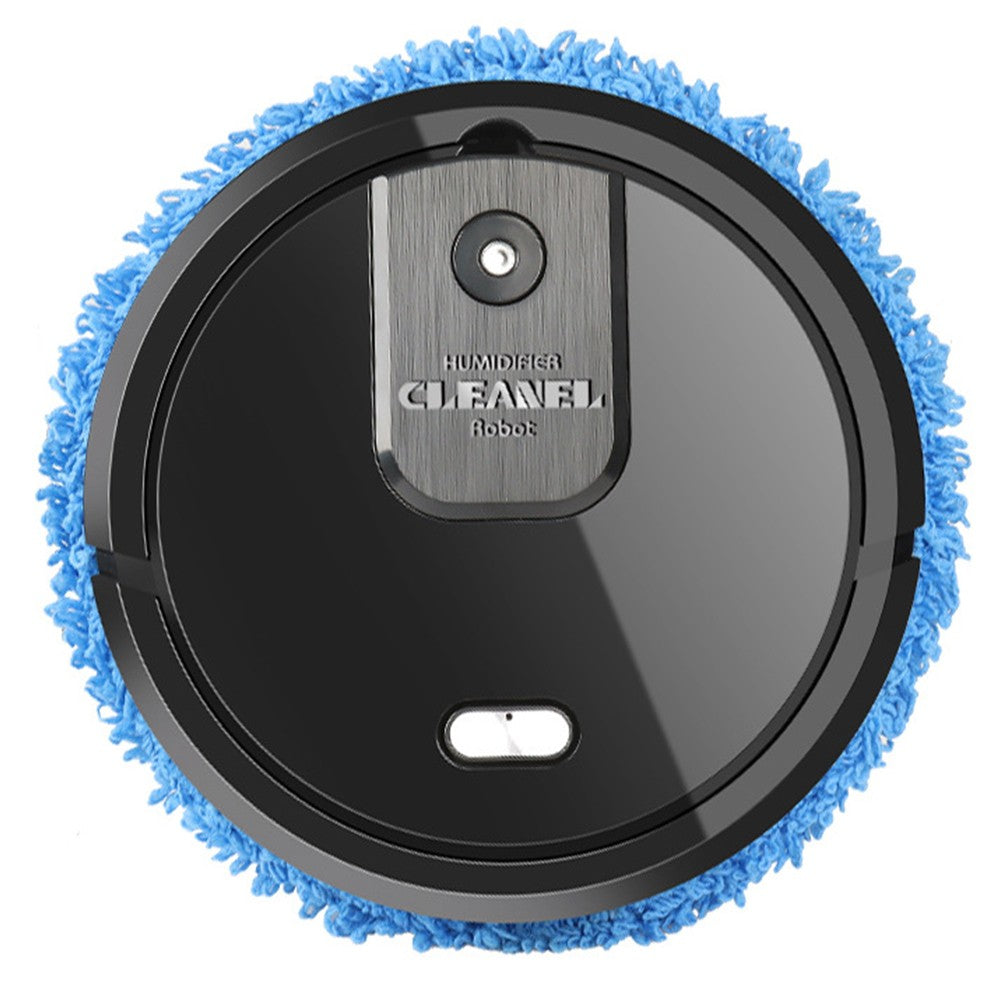 K555 Household Smart Sweeping Robot Cleaner Machine with Spray Black