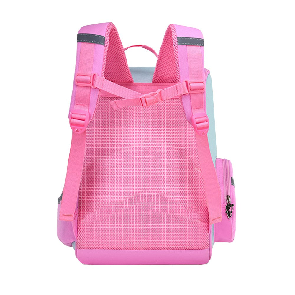 Kids Unicorn Backpack Double Shoulder Bag Travel School Bags Rucksack Pink S