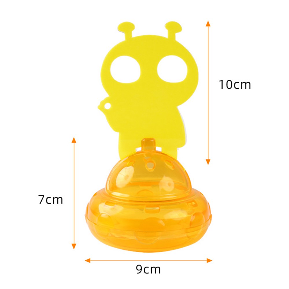 1 X Set of 2Pcs Non Toxic Fruit Fly Trap with Sticker