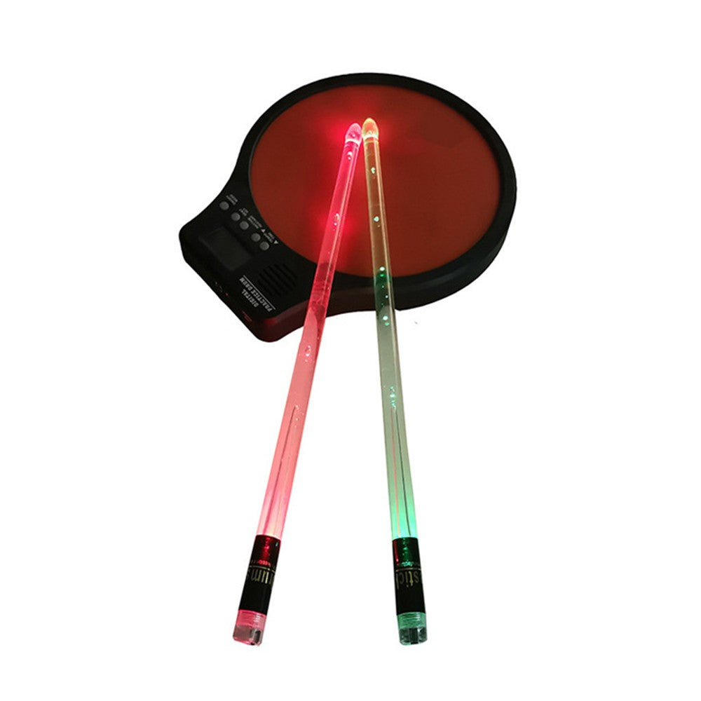 Pair of LED Light Up Drumstick Motion Activated USB Changing Color Drum Sticks