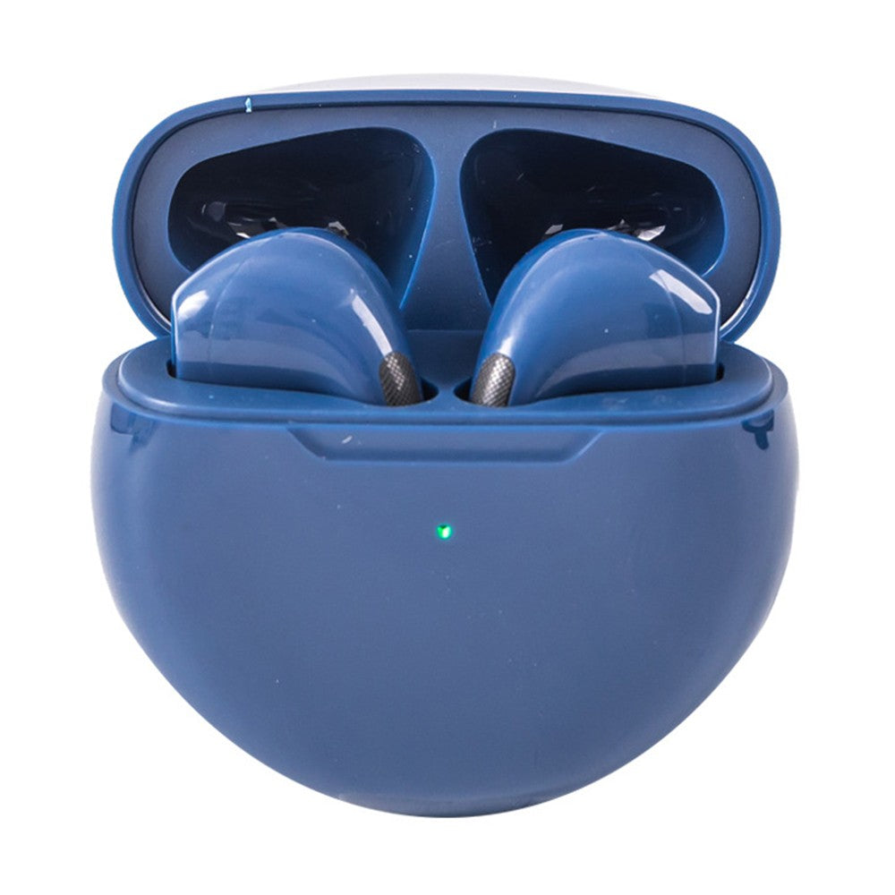 Wireless Bluetooth Headphones Sports Earbuds with Charging Case Navy Blue