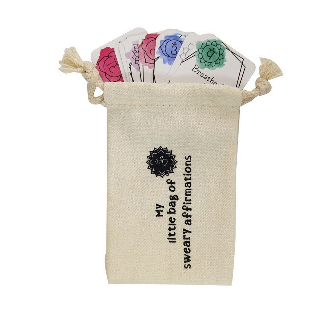 2 X Set of 16pcs Funny Positive Affirmation Cards Motivational Phrase Cards