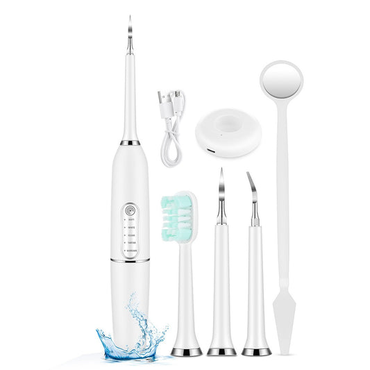 Electric Toothbrushes Oral Brush Head Tooth Stains Cleaner Calculus Remover White