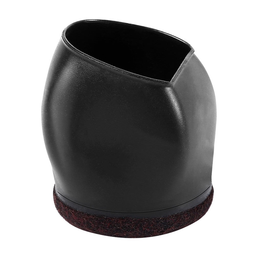5Pcs Chair Caster Cover Floor Protectors Furniture Caster Cups with Felt Pad