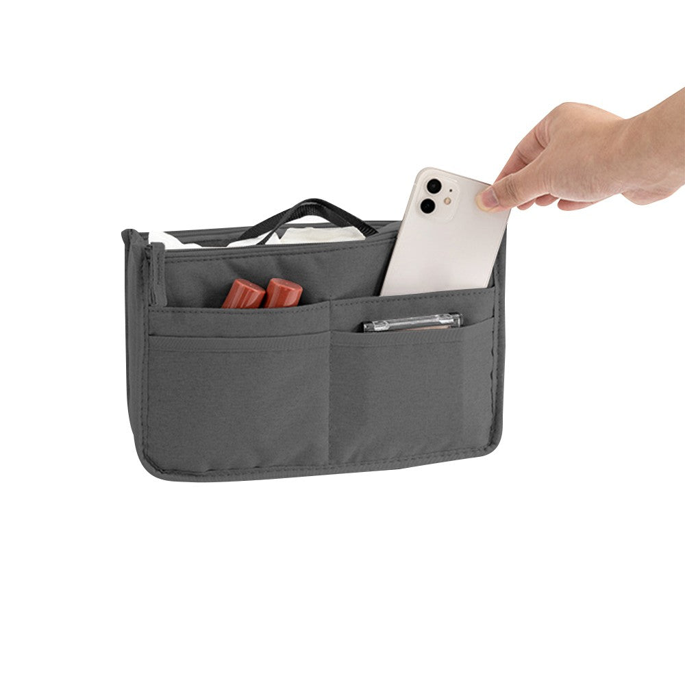 9Pcs Travel Packing Cubes Toiletry Bag Cosmetic Organizers Shoes Bag Black