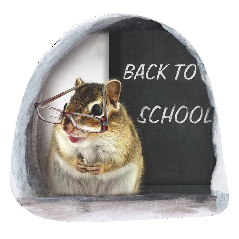 Set of 5Pcs 3D Wall Stickers Realistic Mouse Hole Wall Decal Home Fun Art Decor