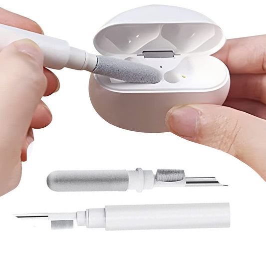 2Pcs 3 in 1 Bluetooth Earbuds Cleaning Pen Multifunction Cleaner Kit with Brush