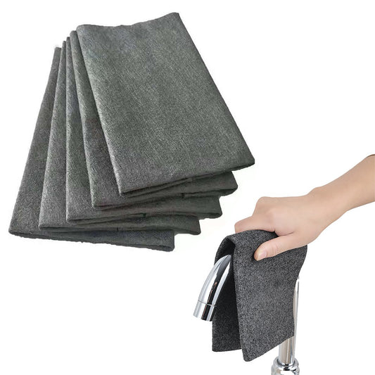 5Pcs 30x30cm Reusable Cleaning Cloth Magic Microfiber Cleaning Rags Cleaning Product