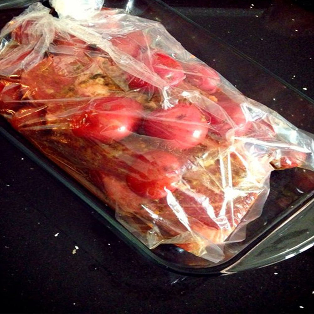 100Pcs Heat Resistance Turkey Bags Microwave Oven Roasting Bags Meat Cooking Bag