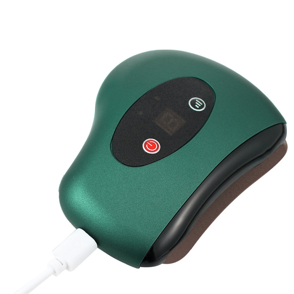 Electric Facial Gua Sha Tool Face Massager Facial Beauty Scraping Board Green