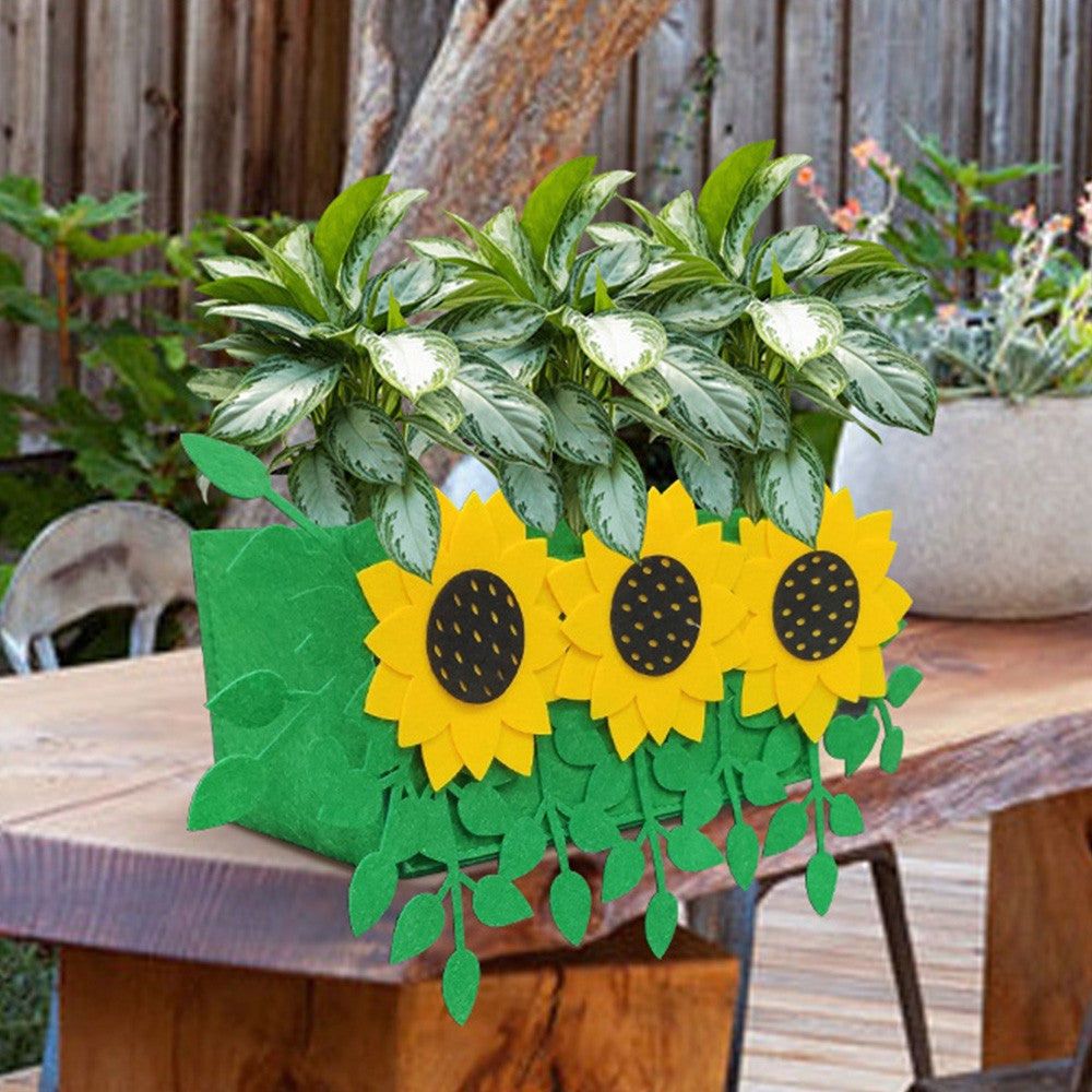 1 X Felt Plant Grow Bag Planting Bag Garden Seeding Pots Planting Container