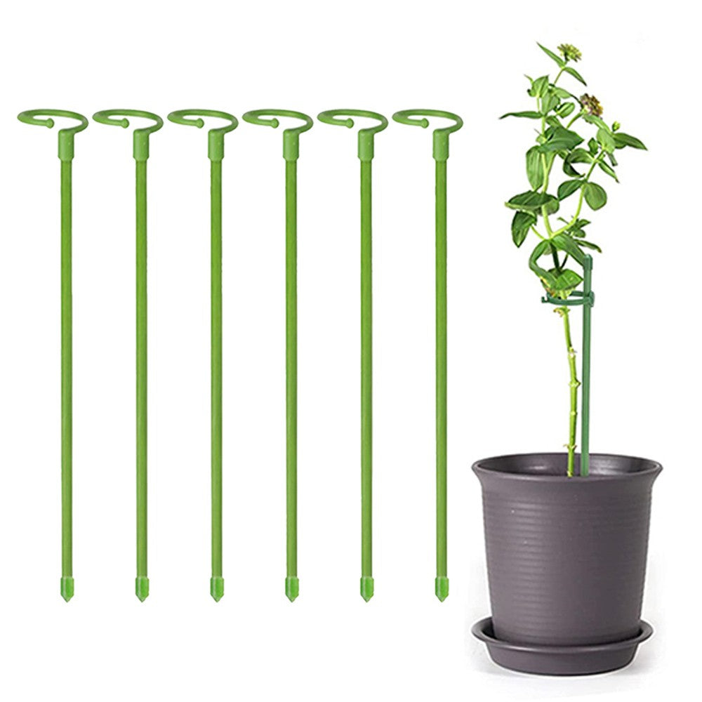 6Pcs 30cm Plant Support Stakes for Flowers Single Stem Plant Support