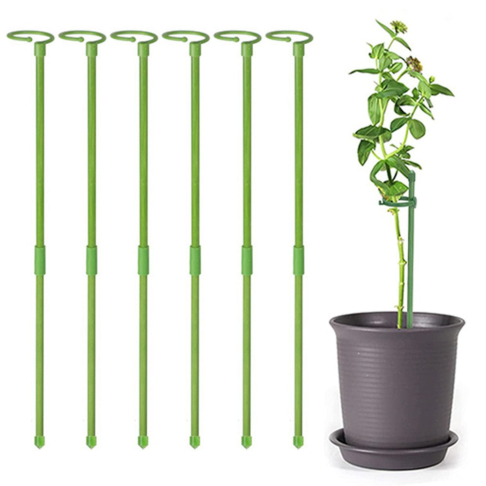 12Pcs 60cm Plant Support Stakes for Flowers Single Stem Plant Support