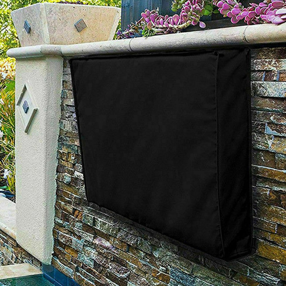 For 36-38 Inch TV Cover Water Resistant Outdoor Patio Television Protective Case TV Cover Dustproof Protector Case