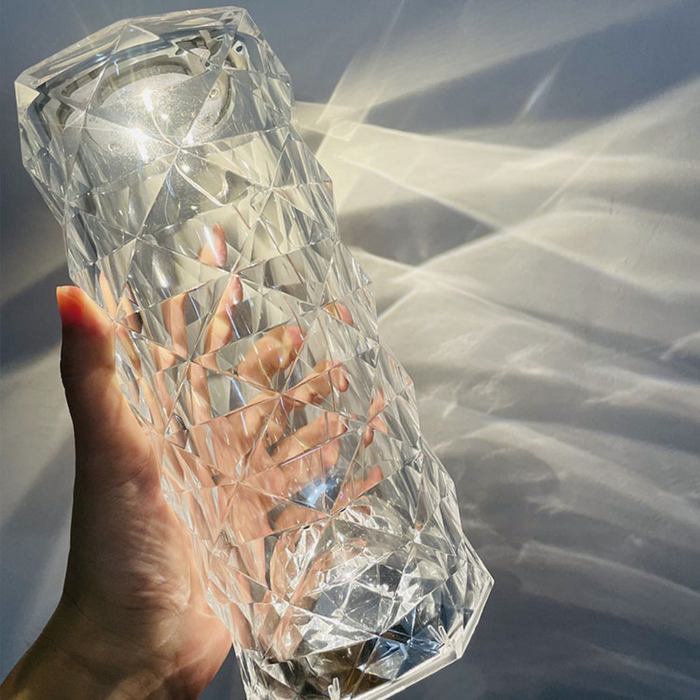 RGB Model With Remote Control Diamond Rose Light Bedside Table Atmosphere Night Light