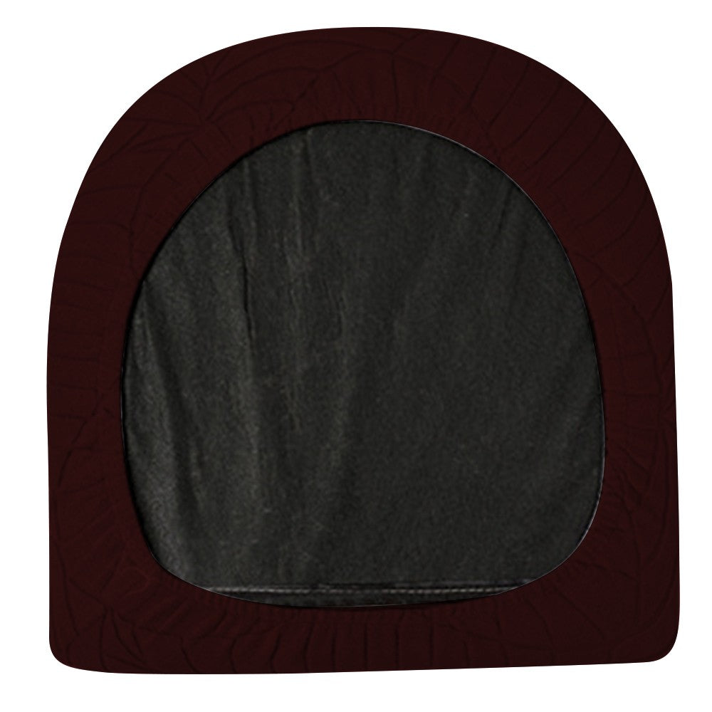 Set of 2Pcs Stretch 1 Seater Armchair Sofa Cover Printed Couch Slipcover Tub Chair Cover Coffee