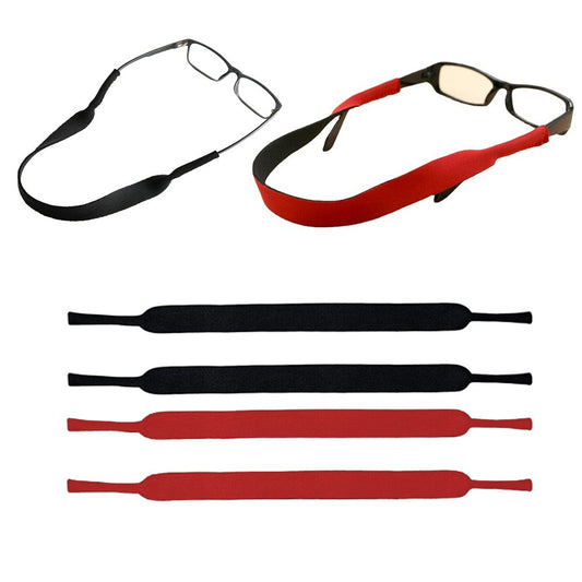 4Pcs Neoprene Eyeglasses Holder Strap Adjustable Sport Eyeglasses Lanyard Eyeglass Retainer