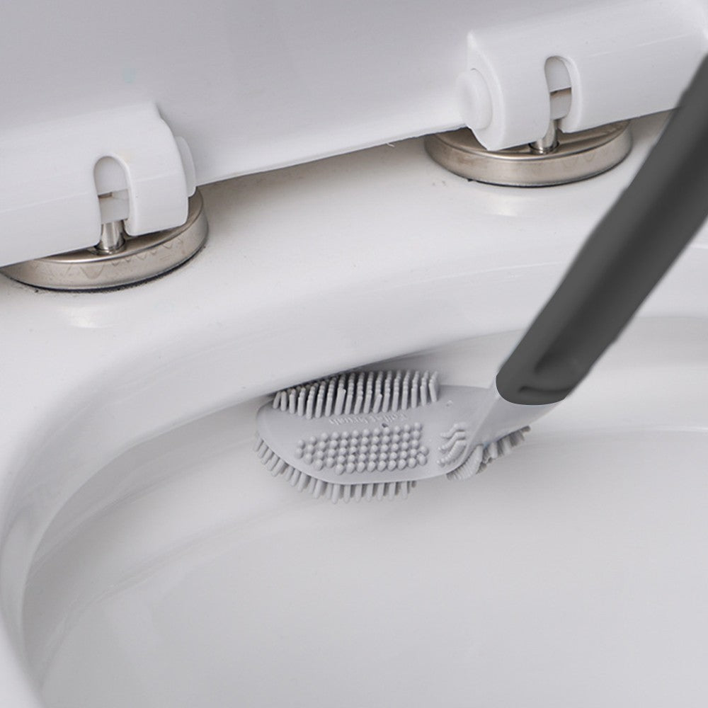 2Pcs Wall Mounted Toilet Brush Black Golf Toilet Cleaning Brush Long Handle Cleaning Brush