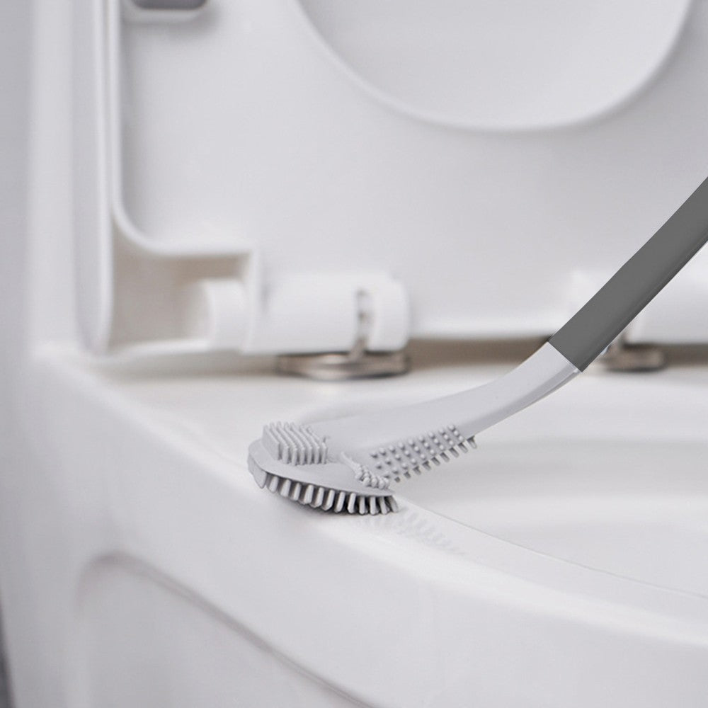 2Pcs Wall Mounted Toilet Brush Black Golf Toilet Cleaning Brush Long Handle Cleaning Brush