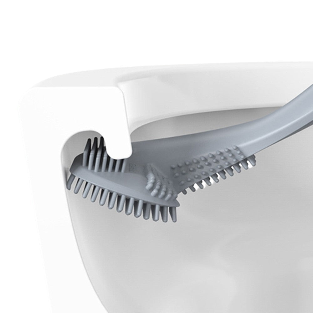 2Pcs Wall Mounted Toilet Brush Black Golf Toilet Cleaning Brush Long Handle Cleaning Brush