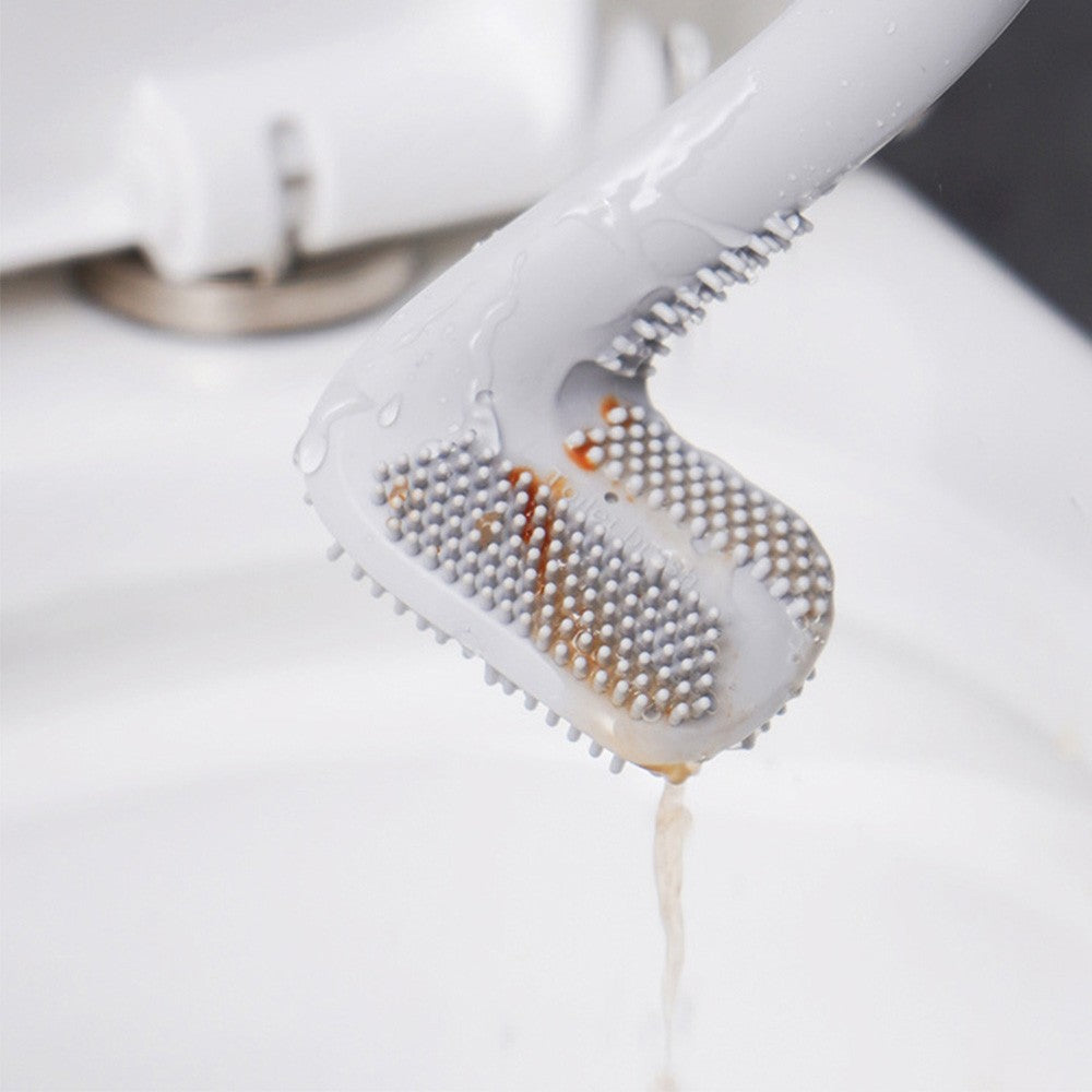 2Pcs Wall Mounted Toilet Brush Blue Golf Toilet Cleaning Brush Long Handle Cleaning Brush