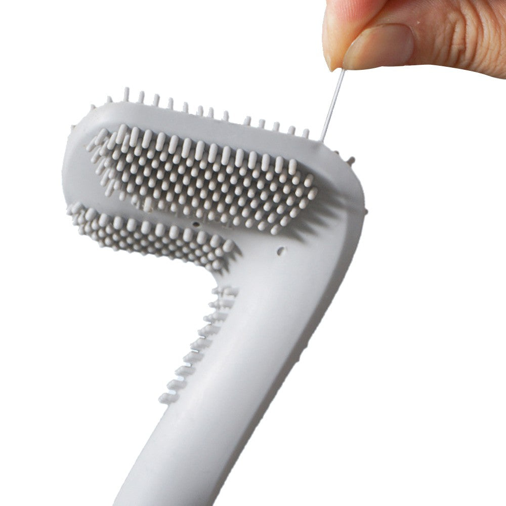 2Pcs Wall Mounted Toilet Brush Black Golf Toilet Cleaning Brush Long Handle Cleaning Brush