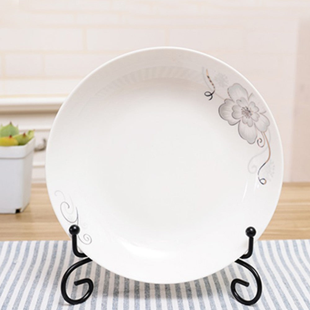 2Pcs 10 Inch Plate Iron Display Stand Easel Display Rack Photo Frames Holder Book Display Stand