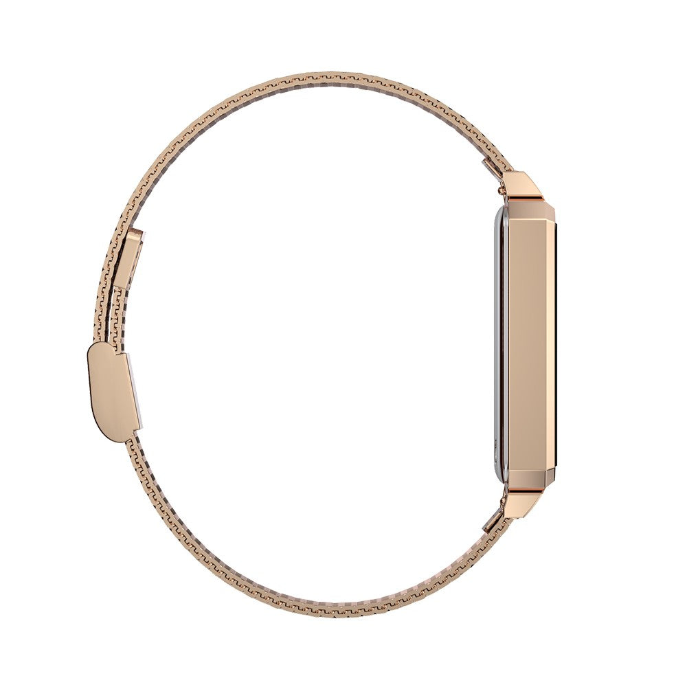 Gold Womens Smart Watch Fitness Tracker Sport Bracelet for Android iOS Phones
