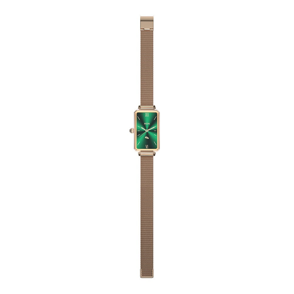 Gold Womens Smart Watch Fitness Tracker Sport Bracelet for Android iOS Phones
