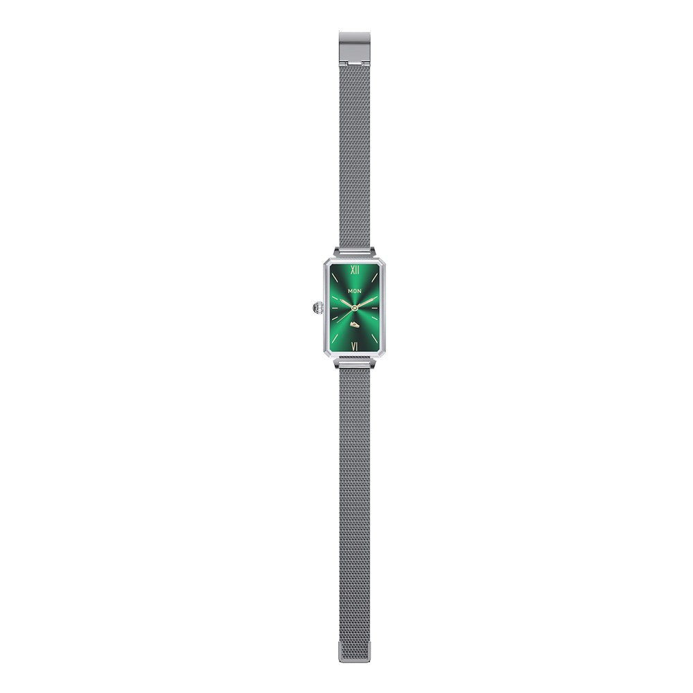 Silver Womens Smart Watch Fitness Tracker Sport Bracelet for Android iOS Phones