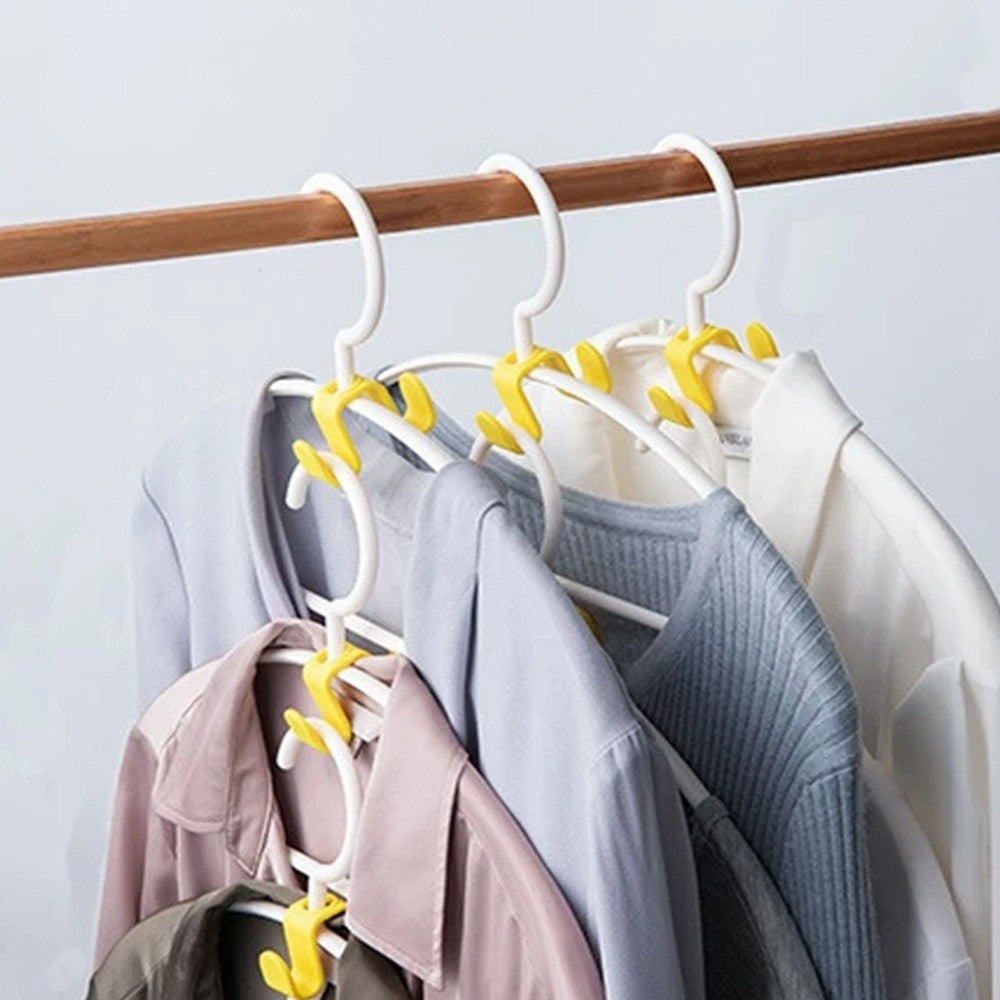 20Pcs Double-Sided Clothes Hanger Connector Hooks Hanger Extender Hooks Closets Hooks Space Saving