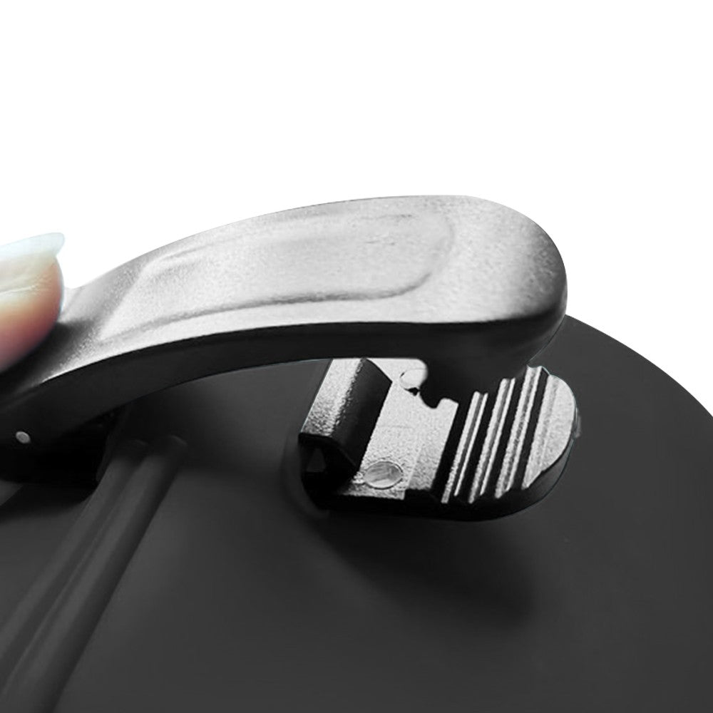 Silicone Dog Treat Bag with Magnetic Closure Portable Waist Pouch Pack with Clip Black