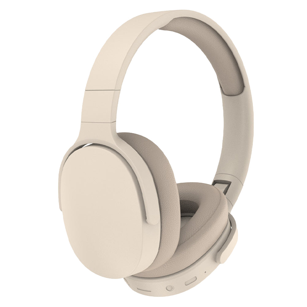 Bluetooth Headset Foldable Wireless Headphones Stereo Over Ear Headphone Khaki
