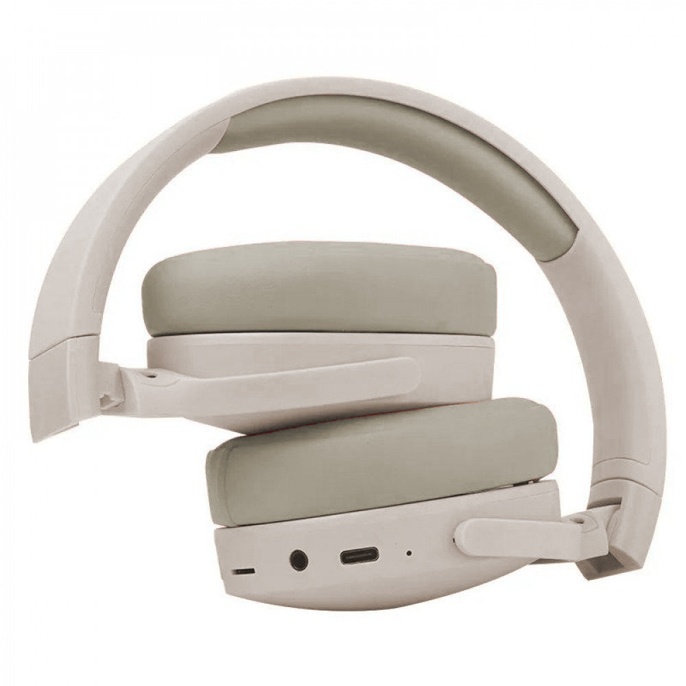 Bluetooth Headset Foldable Wireless Headphones Stereo Over Ear Headphone Khaki