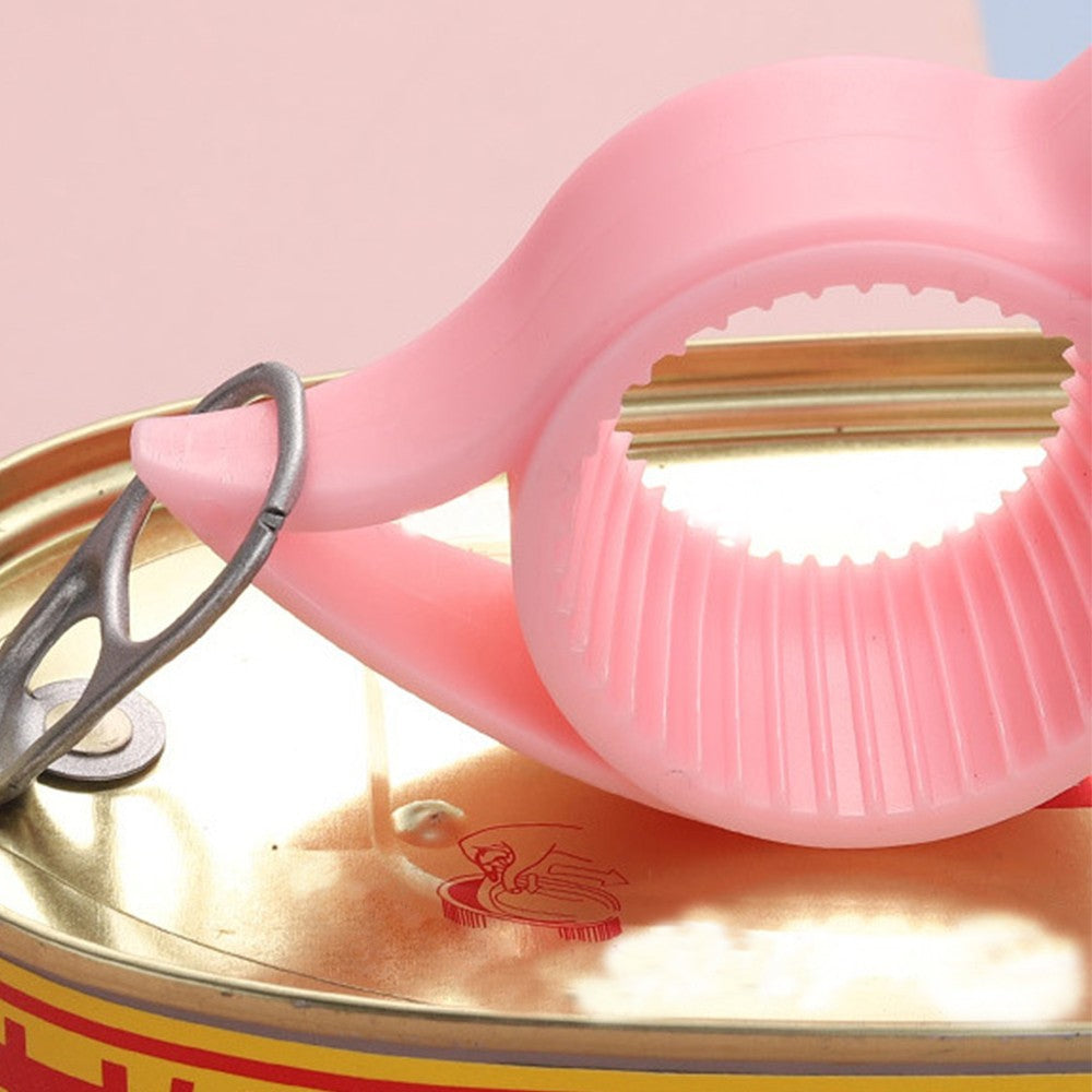 6Pcs 4 In 1 Multi-function Bottle Opener Jar Can Opener Beer Bottle Opener Kitchen Tool Random Color