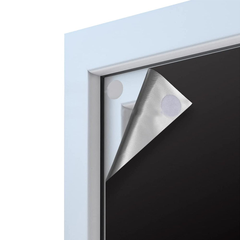 145x200cm Portable Blackout Shades Window Blackout Curtains Temporary Blackout Blinds