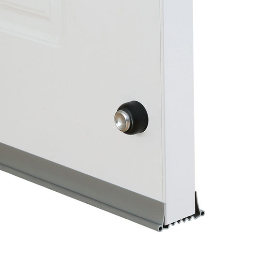 96cm Door Draft Stopper Under Door Gap Sealing Strip Door Bottom Seal Strips Grey
