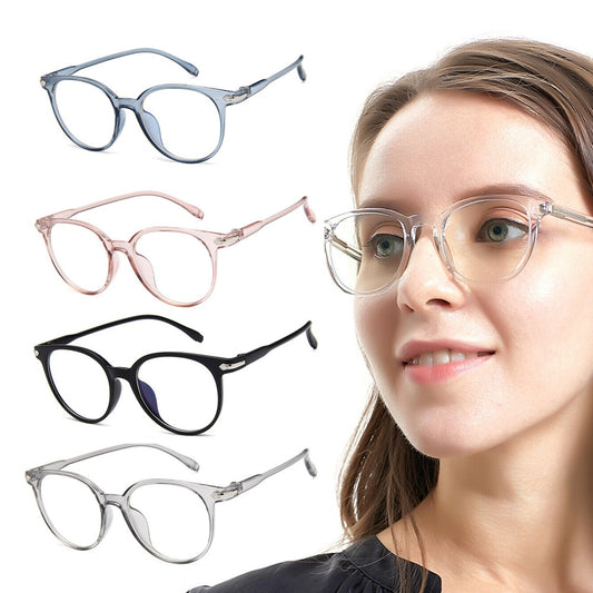 4 Pairs Blue Light Blocking Glasses Fashion Anti Eyestrain Glasses Computer Gaming Eyeglasses