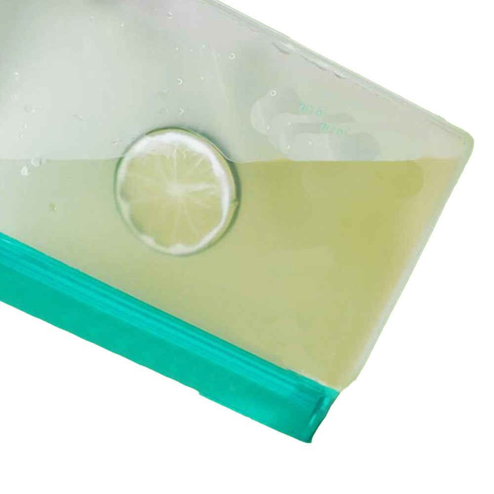 Set of 18Pcs Reusable Stand Up Food Bag Leakproof Ziplock Storage Bags