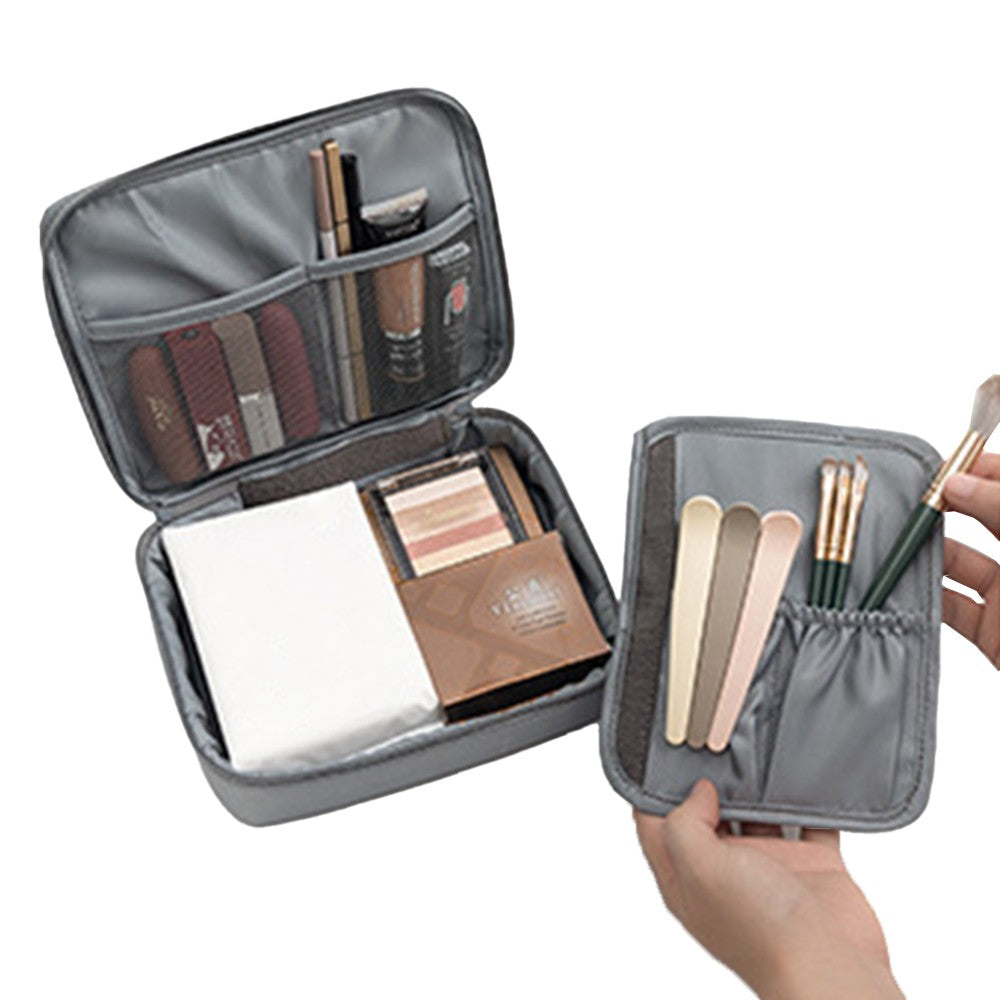 Set of 6Pcs Travel Compression Packing Cubes Suitcase Organizer Bag Luggage Storage Grey