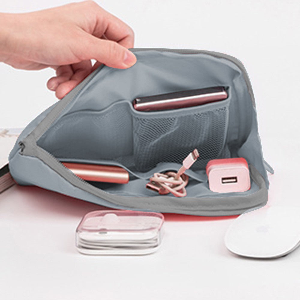 Set of 6Pcs Travel Compression Packing Cubes Suitcase Organizer Bag Luggage Storage Grey