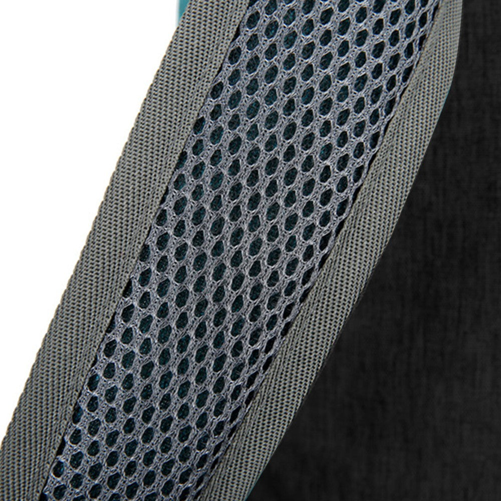 Unisex Foldable Backpack Travel Daypack Hiking Bag Sport Gym Bag Black