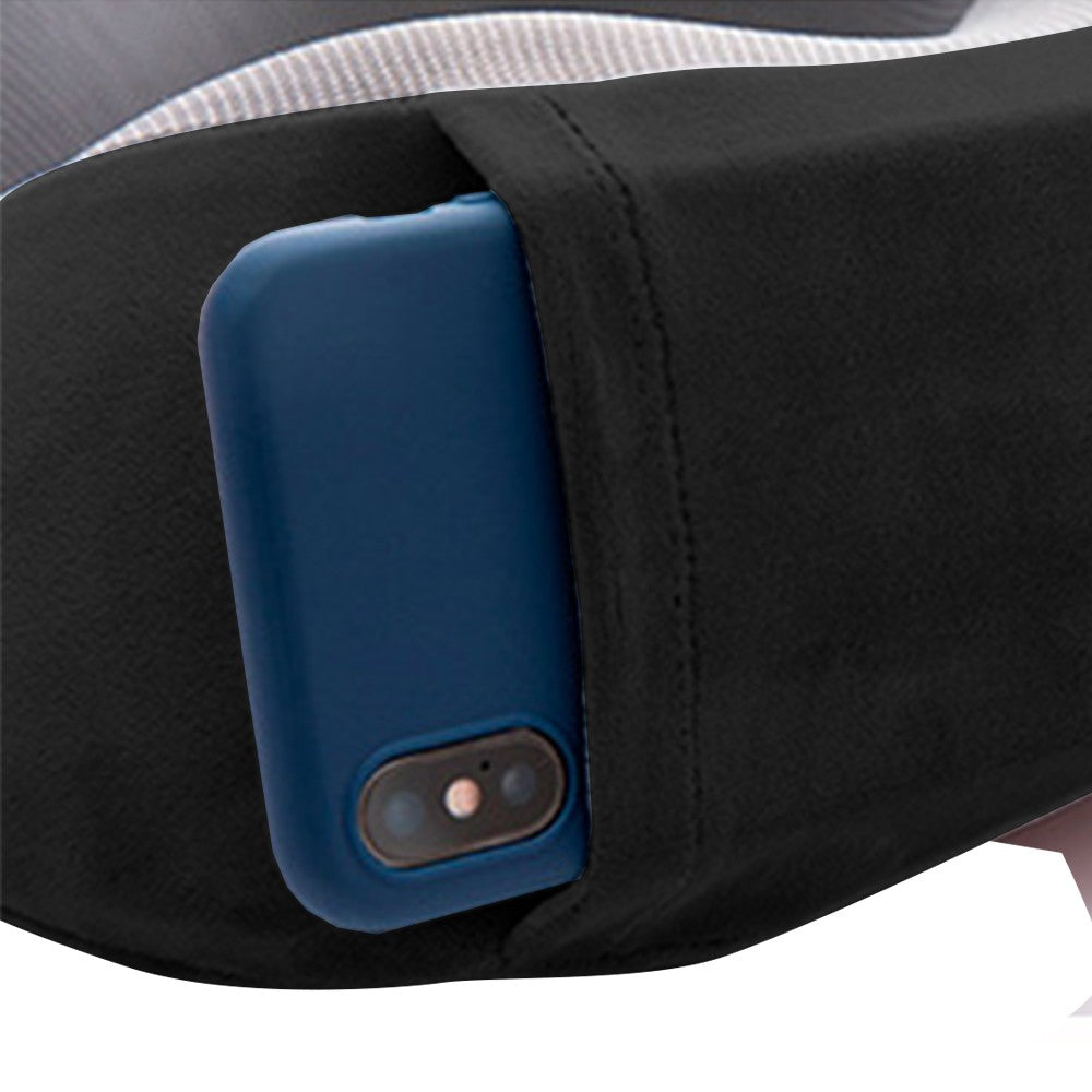 Travel Neck Pillow for Airplane Memory Foam Sleeping Pillow with Eyemask and Earplugs Black